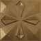 Ekena Millwork 19 5/8in. W x 19 5/8in. H Nikki EnduraWall Decorative 3D Wall Panel Covers 2.67 Sq. Ft. WP20X20NKCGH - alternate 1